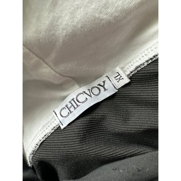 Graffiti Skull Hoodie Sweatshirt Black & White Purple Chicvoy Graphic Cotton XL - Picture 7 of 7